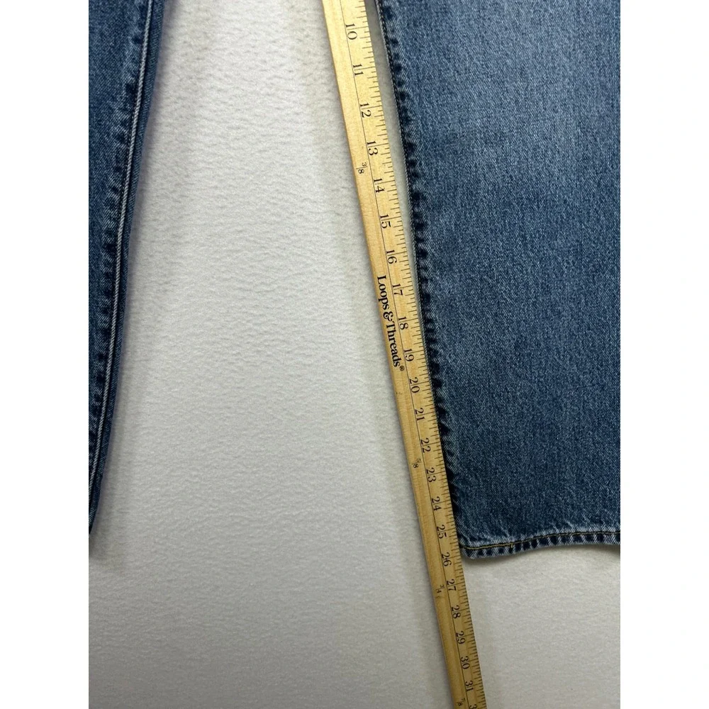 Classic Americana Levi's Premium Mens 29x28 Blue 501 Straight Leg Jeans 36200
